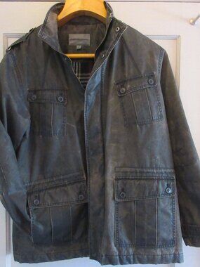 Johnston & Murphy - Carbon Coated Jacket - Black